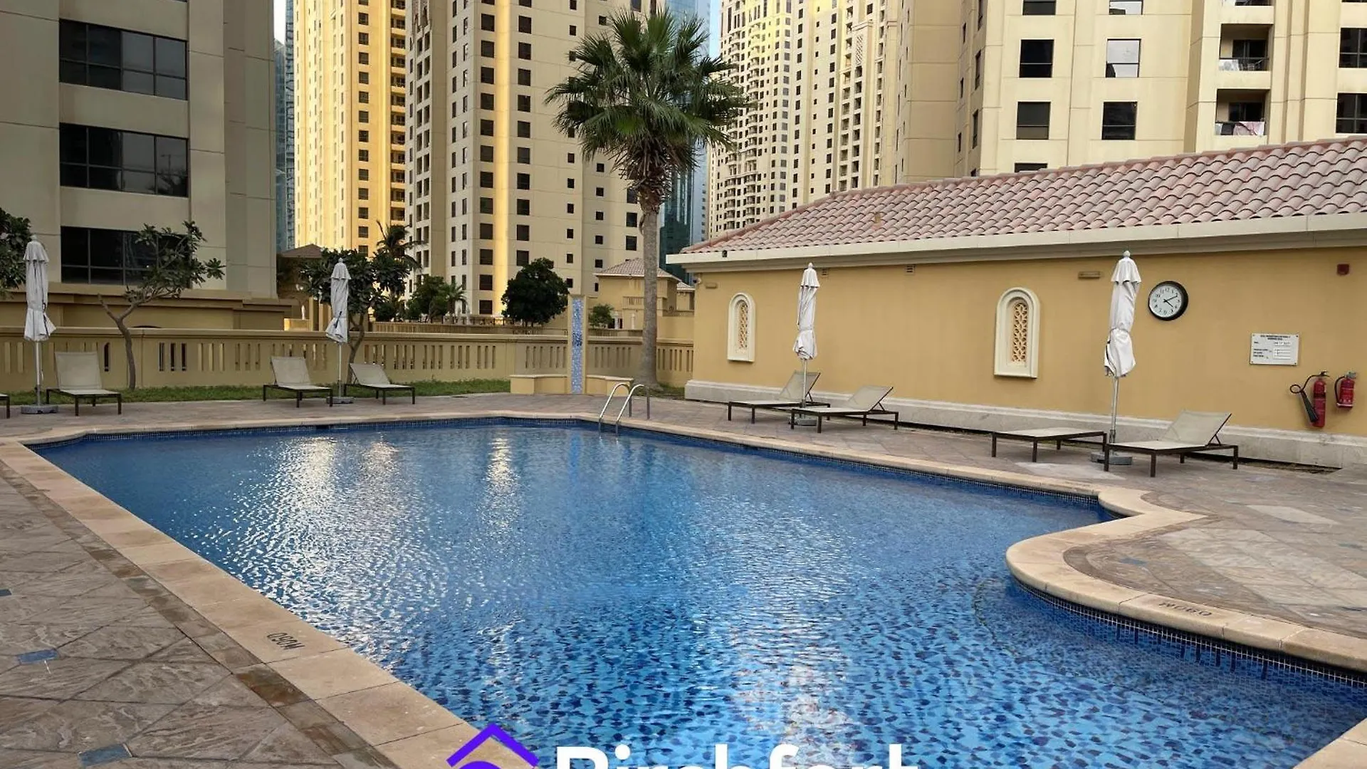 Modern Serenity Retreat In Jbr Dubai 0*,