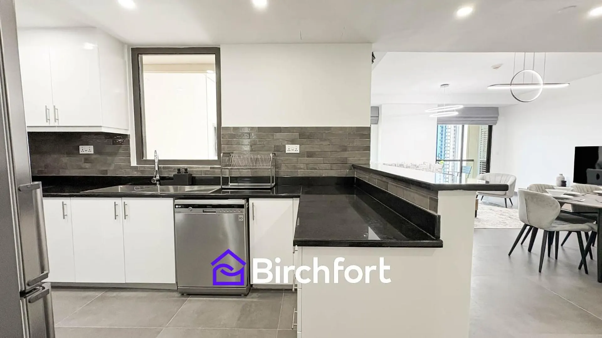 Modern Serenity Retreat In Jbr Dubai Apartment