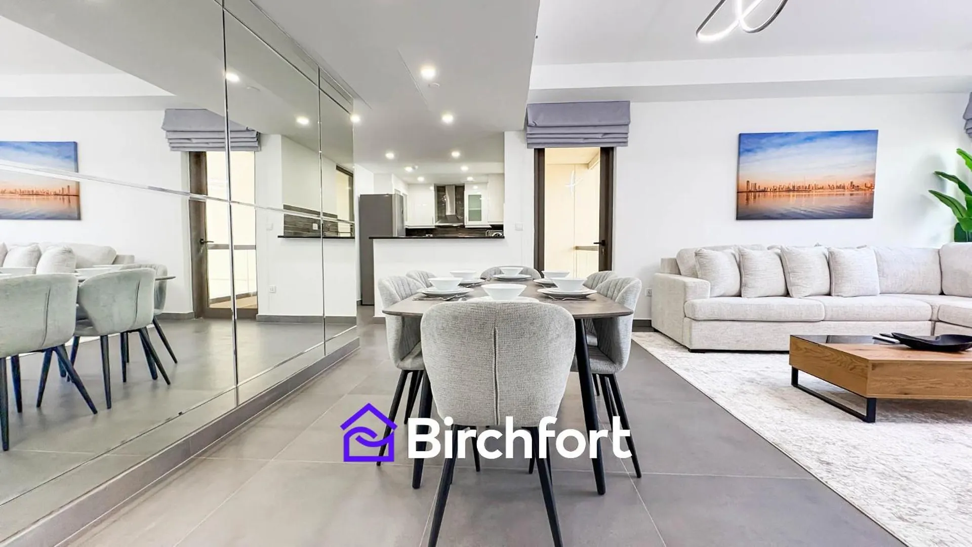 Modern Serenity Retreat In Jbr Dubai Apartment